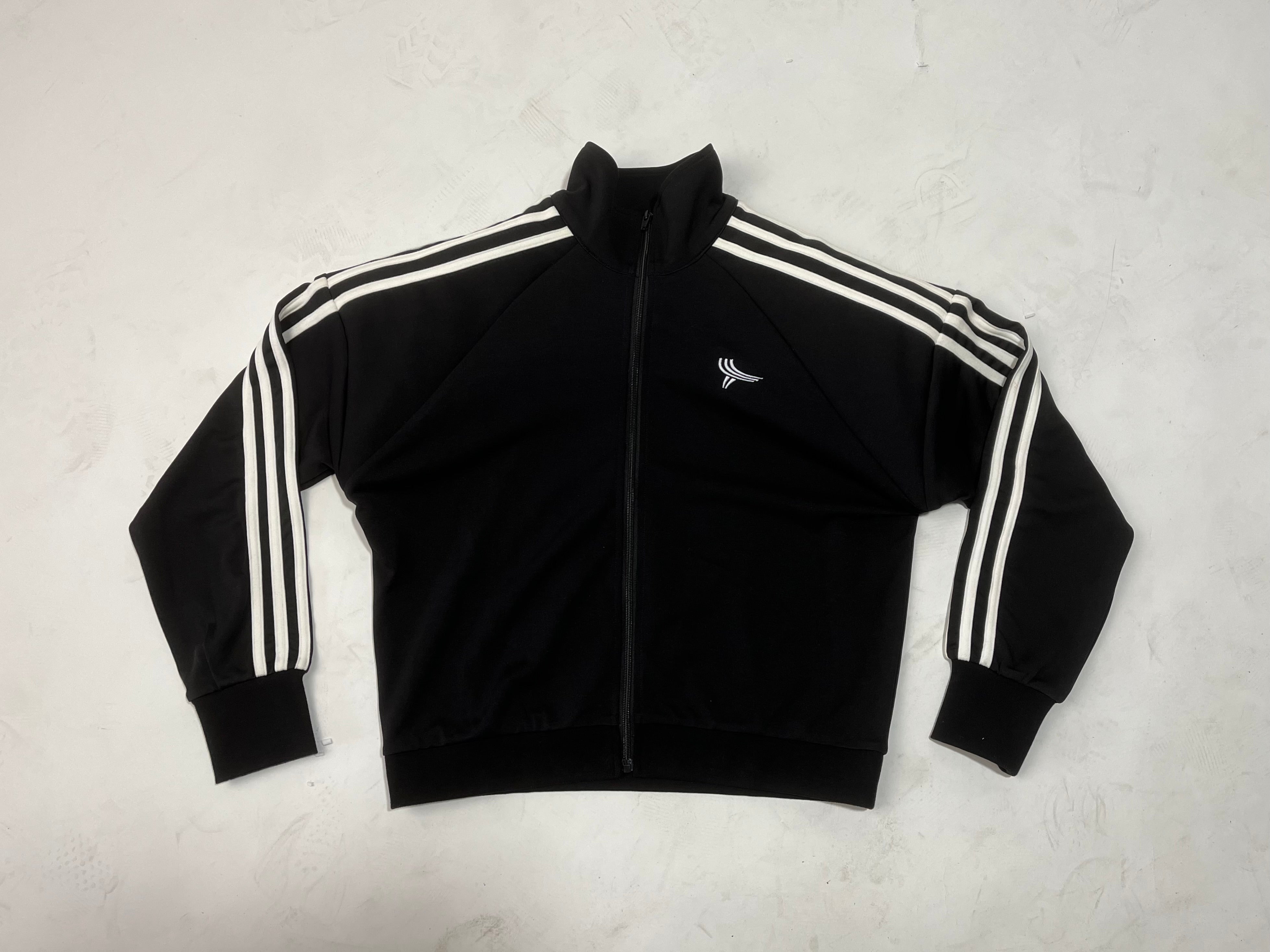 Shoulder pad track jacket