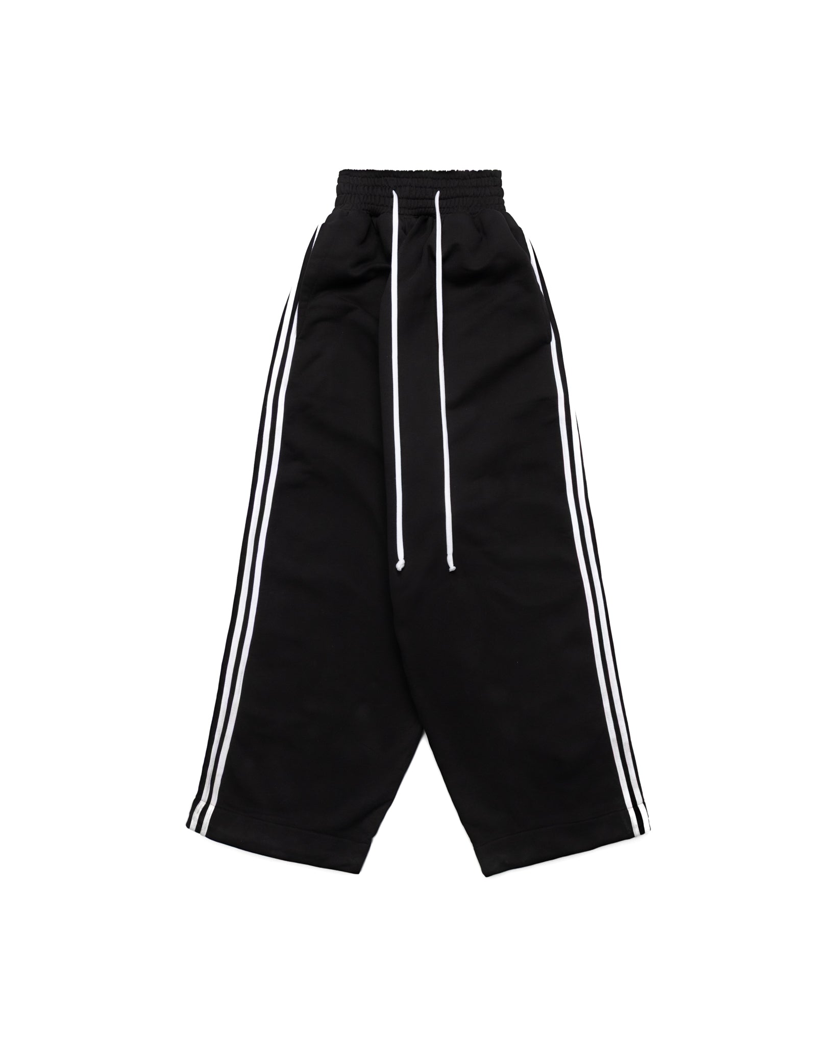 5-Stripe Heavyweight Sweatpants (Black/White) (hover)