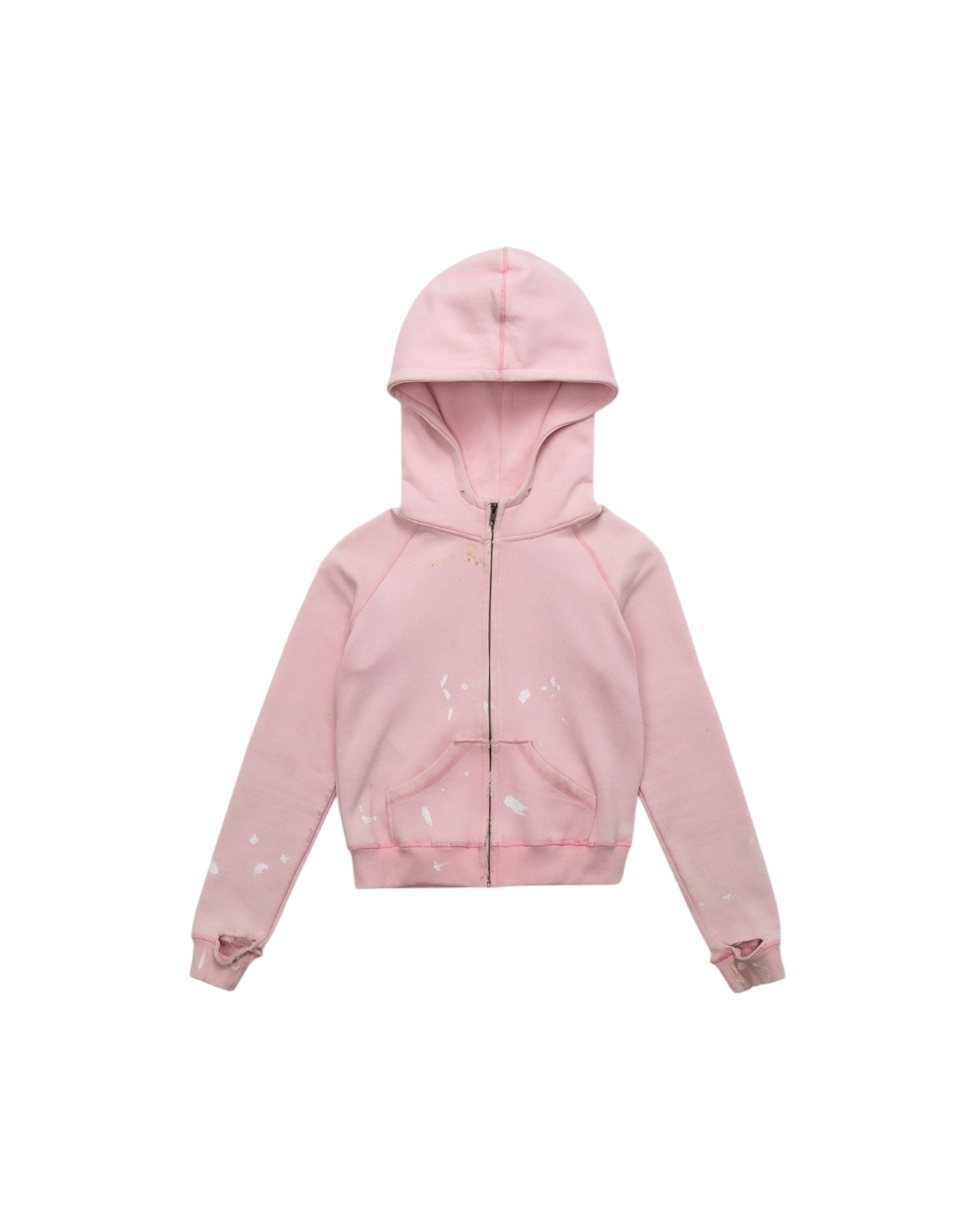 Pink Unisex Zip-Up