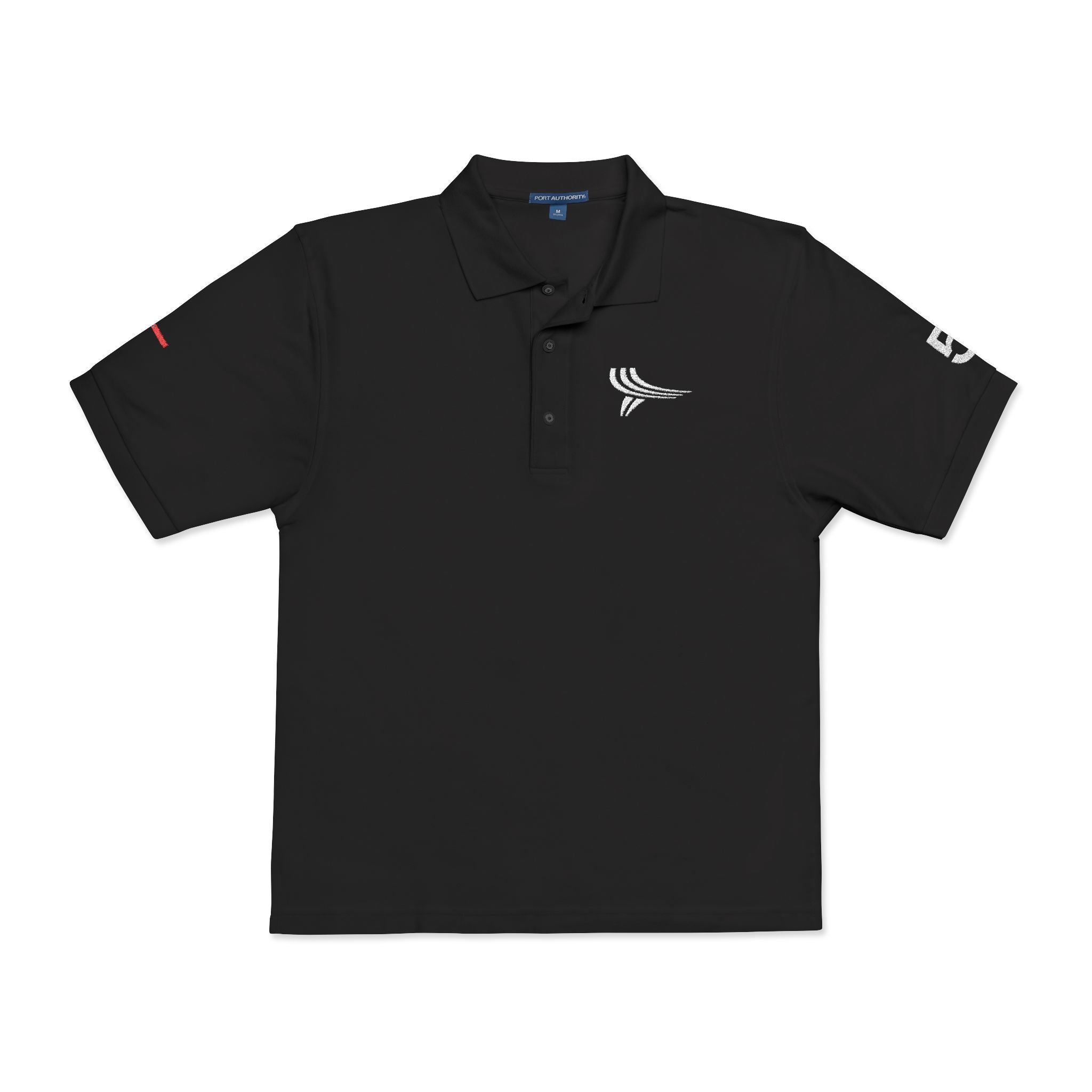Yori Sport Breast Logo Polo (Black)