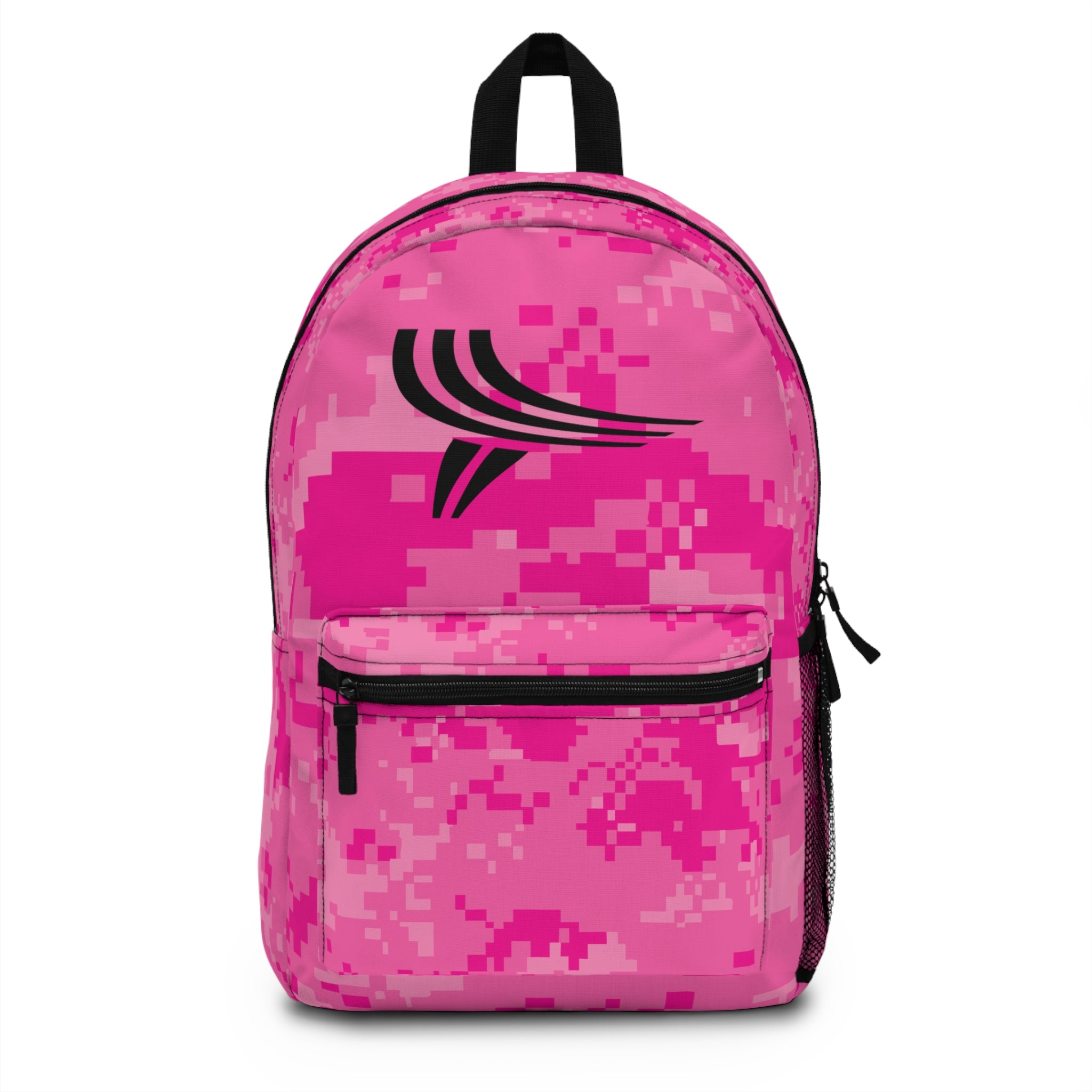 Pink Digicamo Logo Backpack
