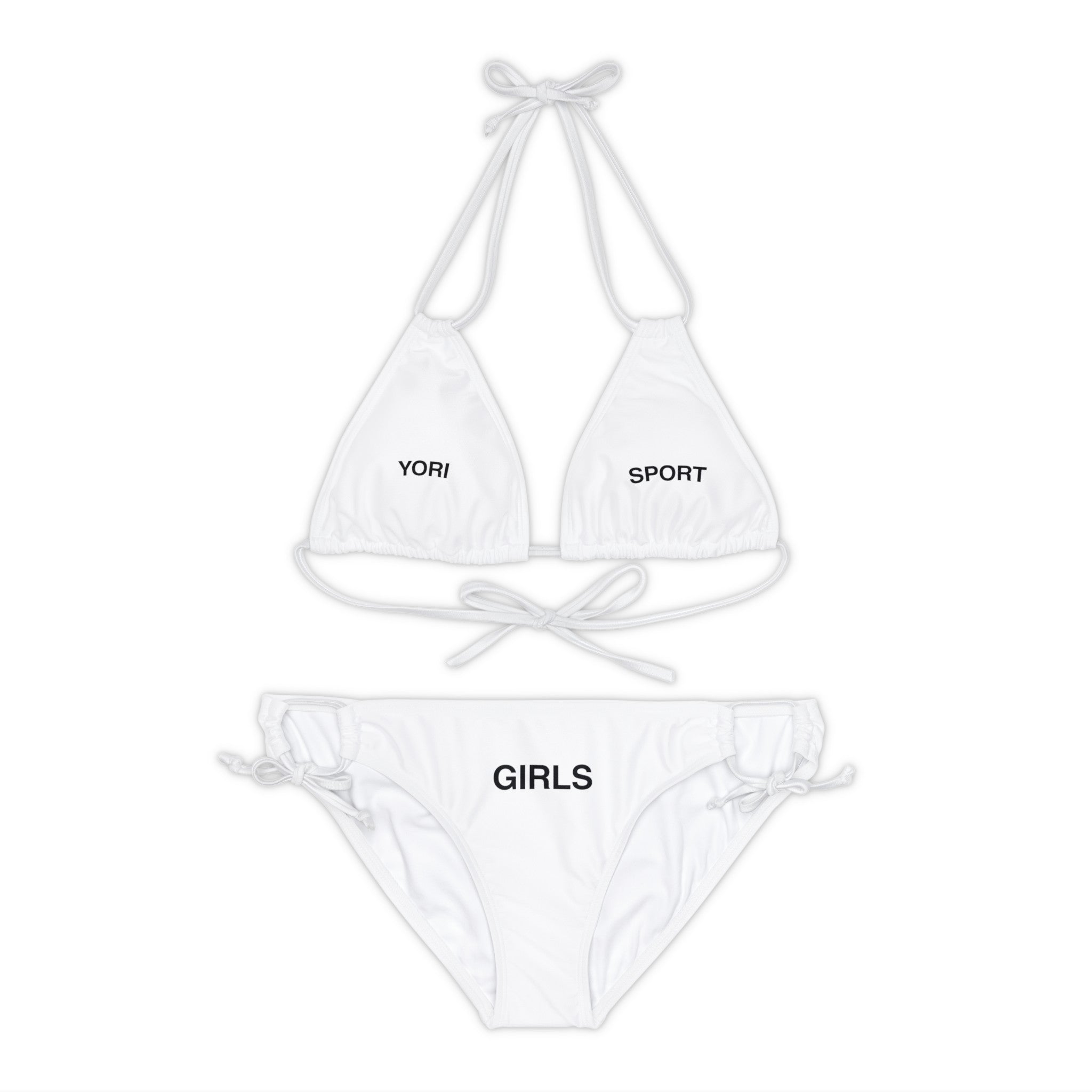 YSWW girls bikini (white/black)
