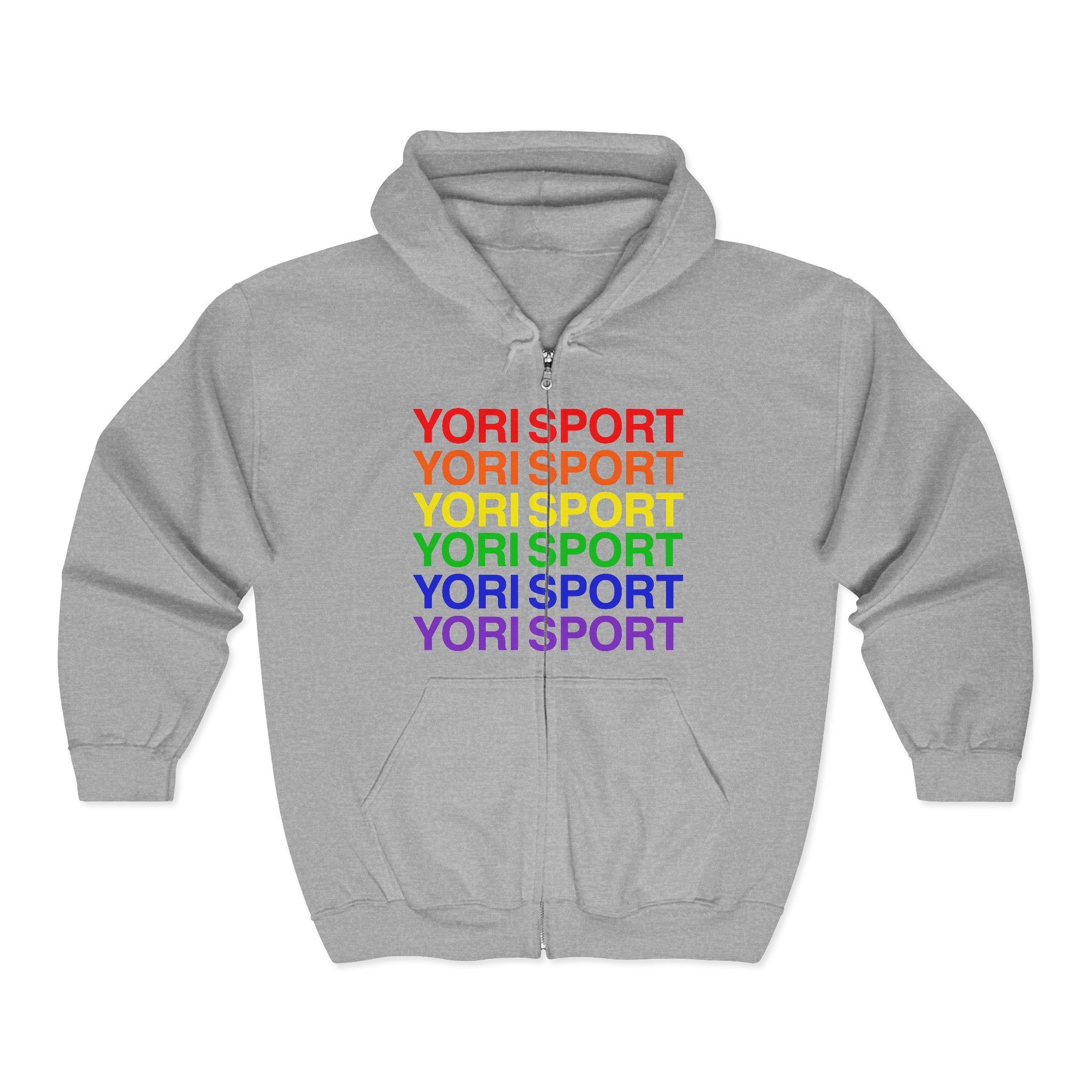 Yori Sport Rainbow Zip-Up