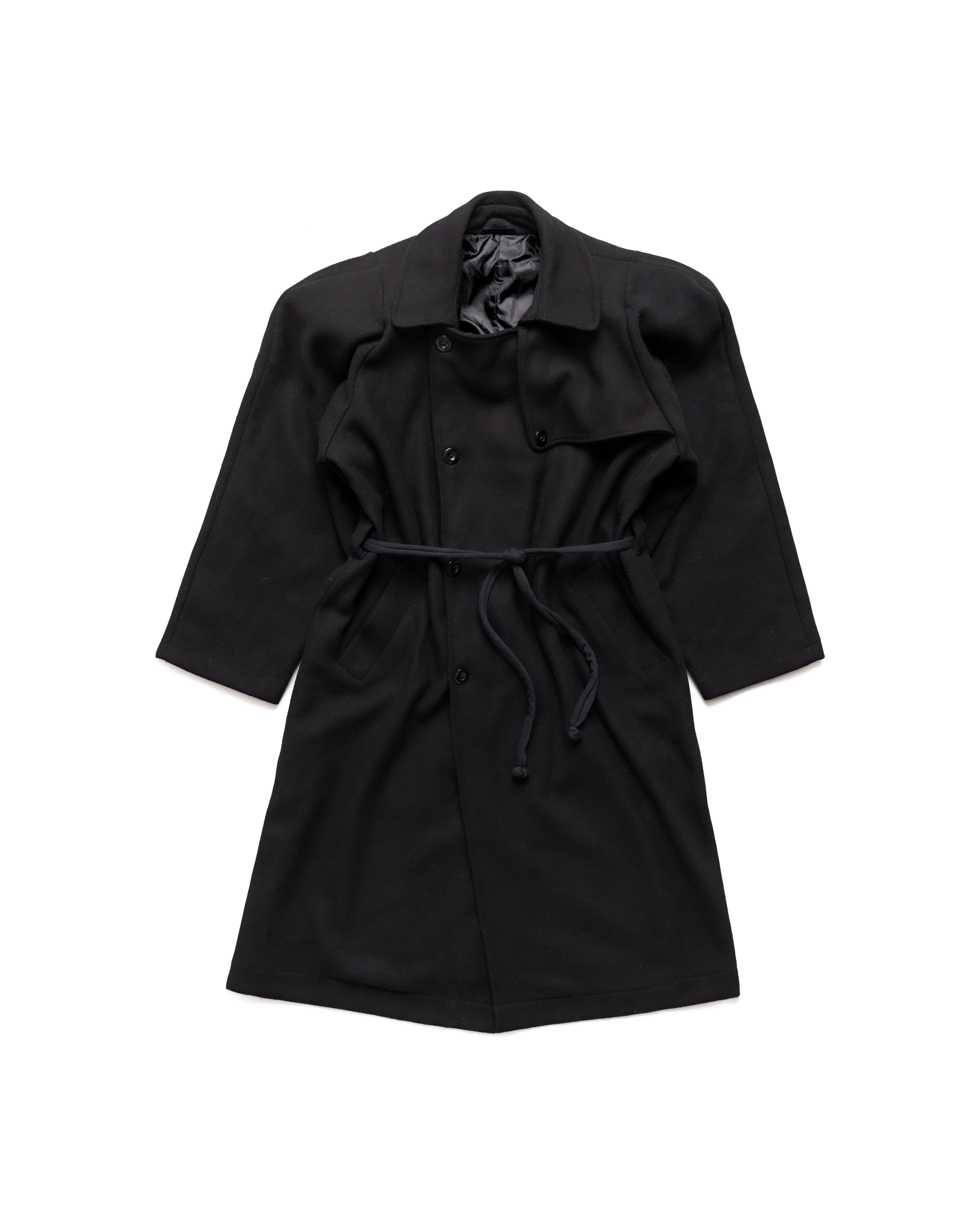 Mainline double padded trench coat