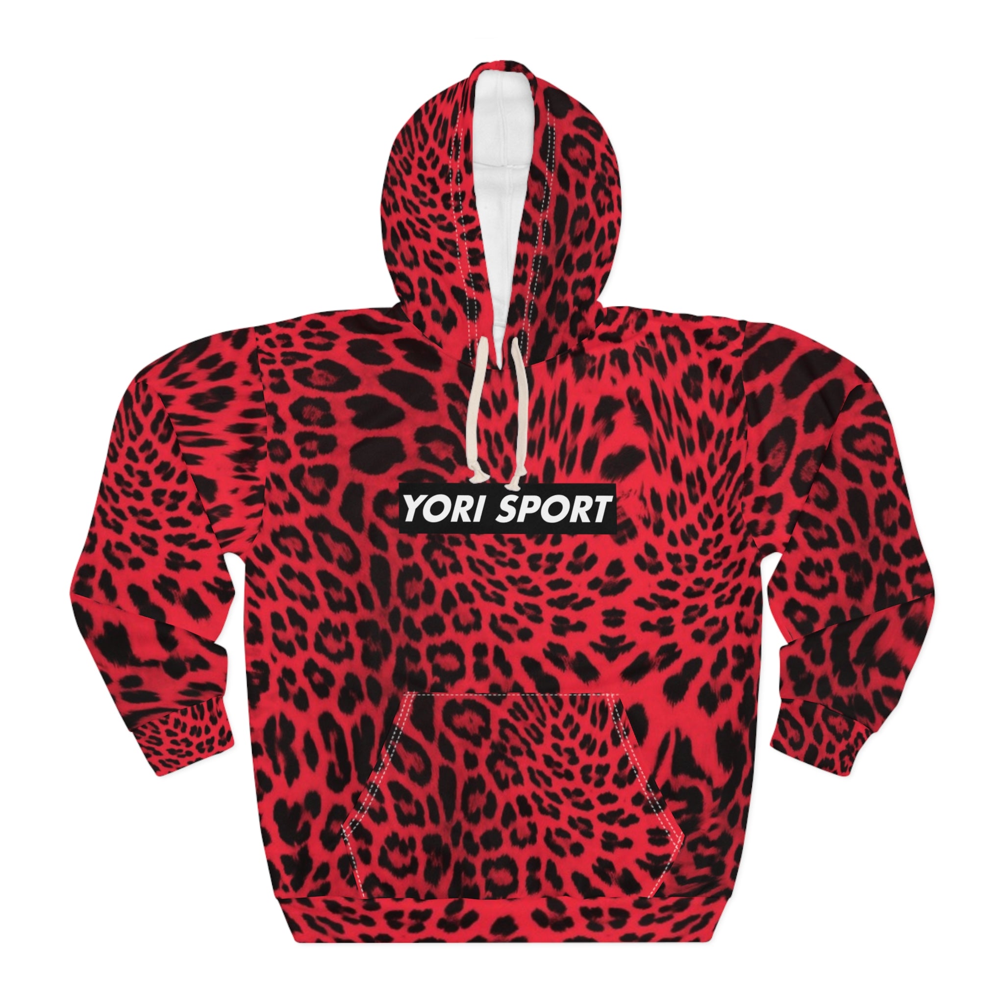Red cheetah Yogo Hoodie