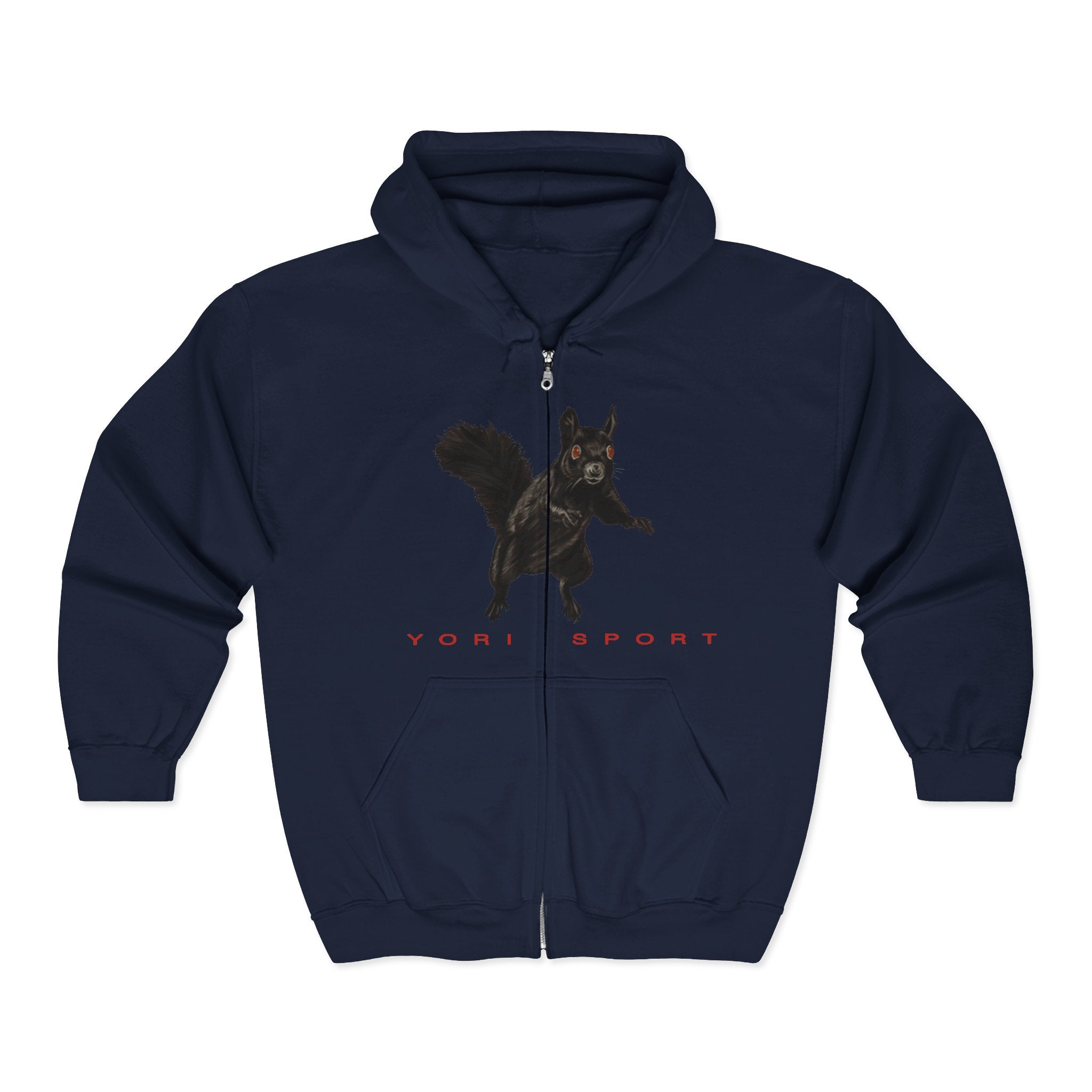Black Squirrel Zip-Up (hover)