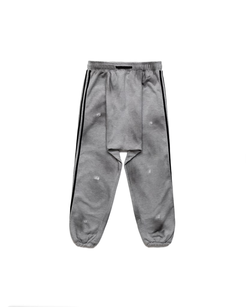 YSWW drop crotch sweatpant  (grey melange) (hover)