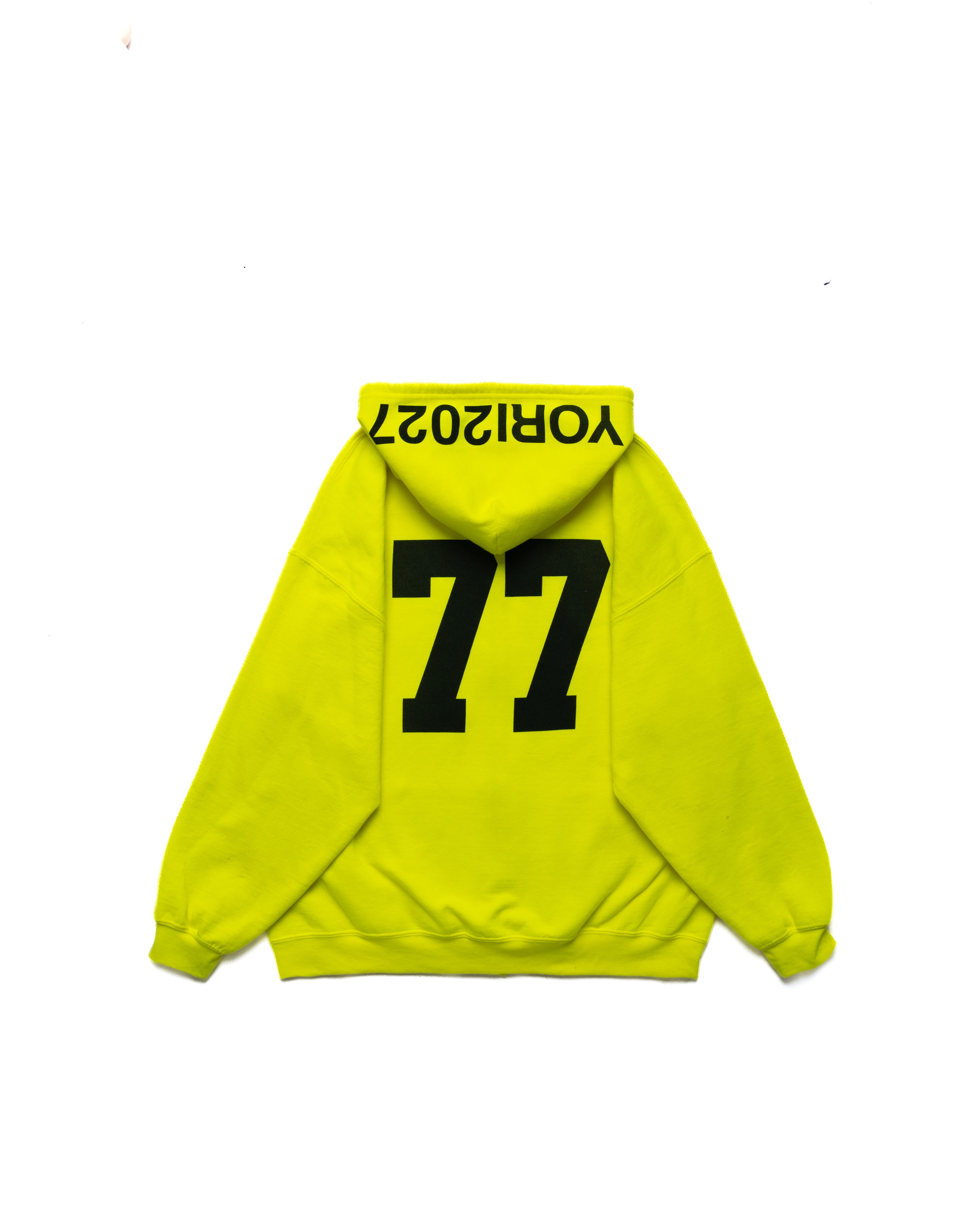 Yori Sport Text Zip-up safety green (hover)