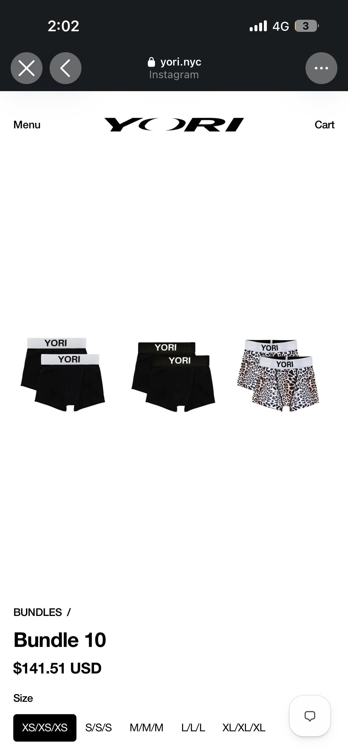 S underwear bundle , black and white dad hat (hover)