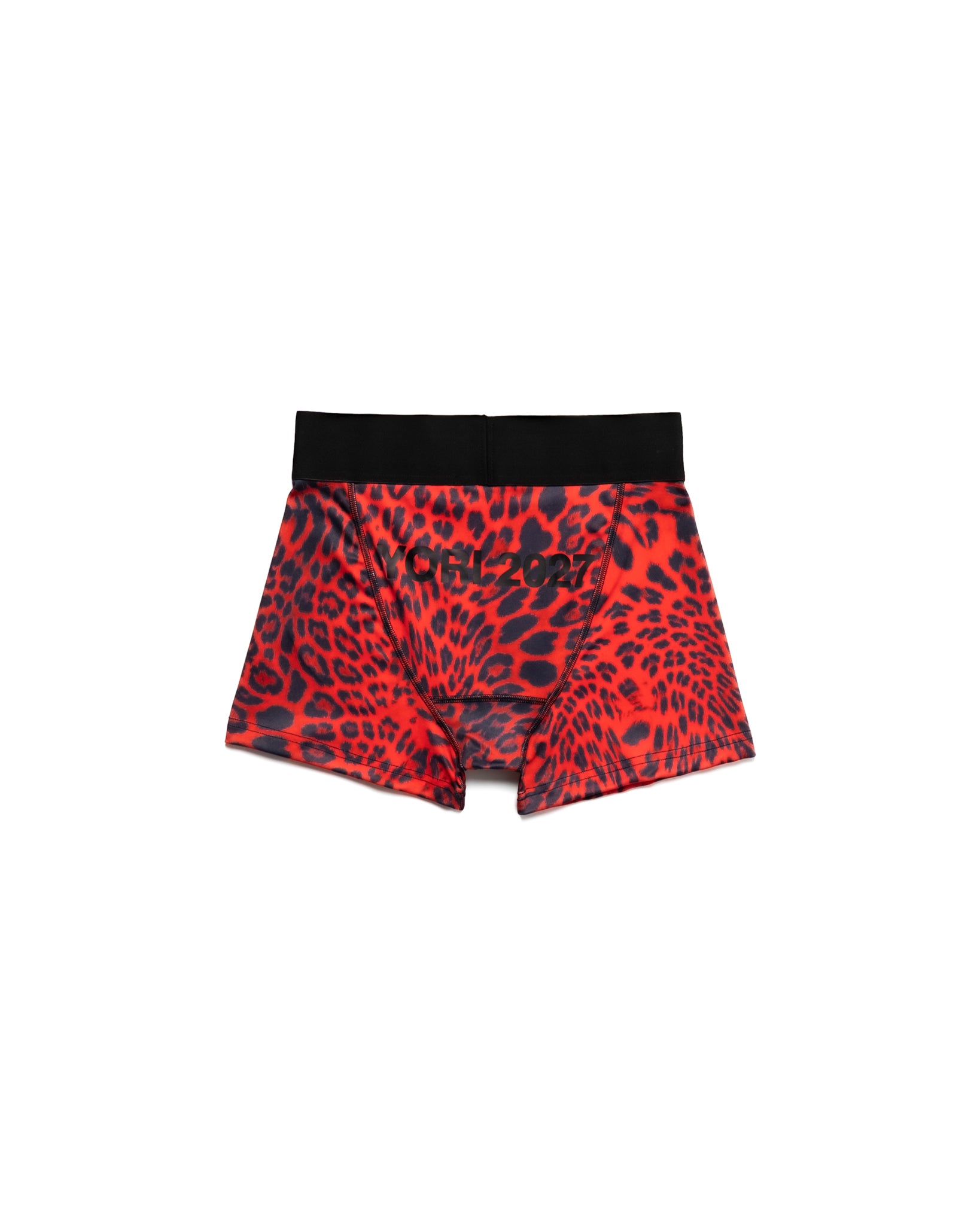 Yori Sport Red Cheetah Print Brief (hover)