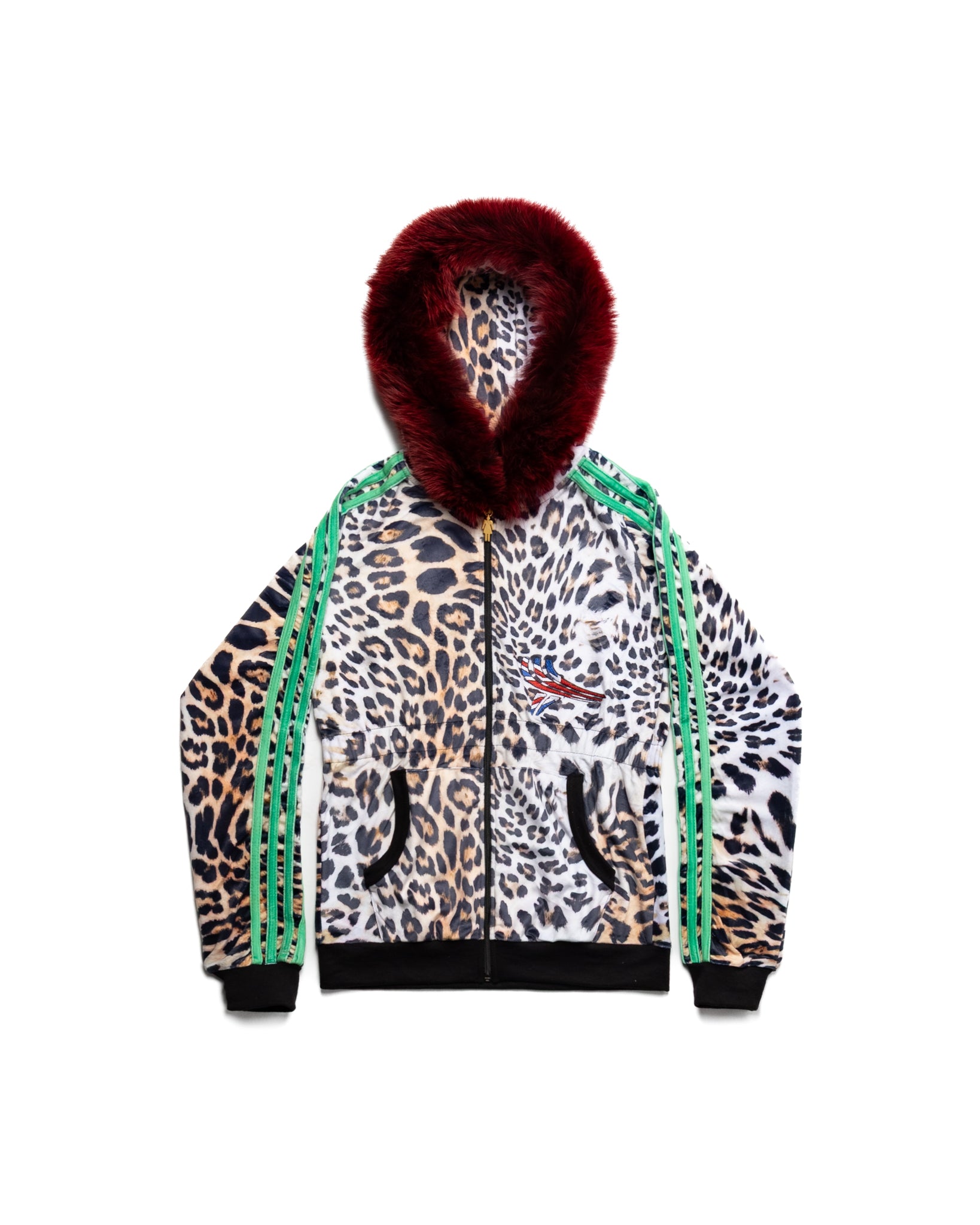 UK Cheetah 5-Stripe Zip-Up