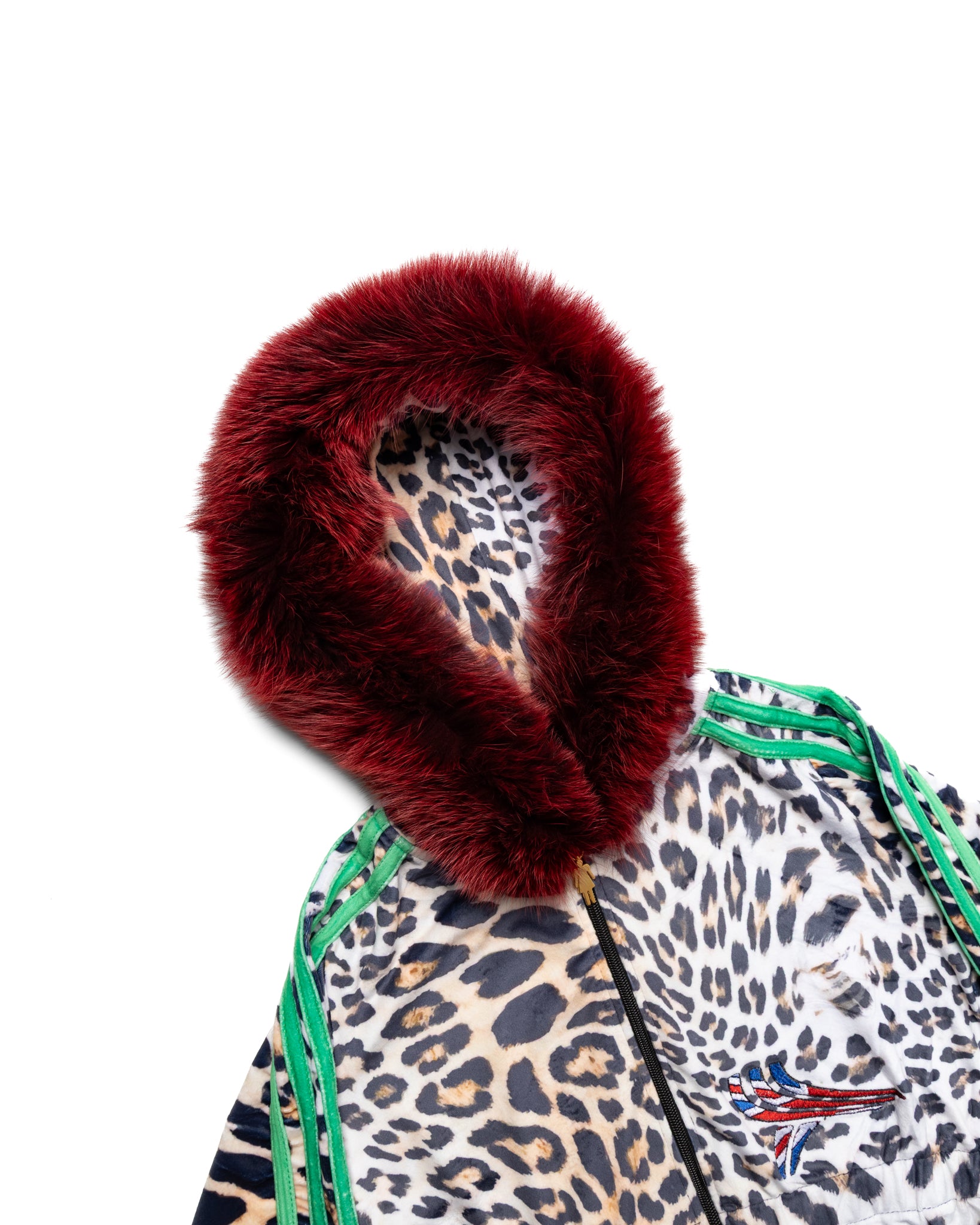 UK Cheetah 5-Stripe Zip-Up (hover)
