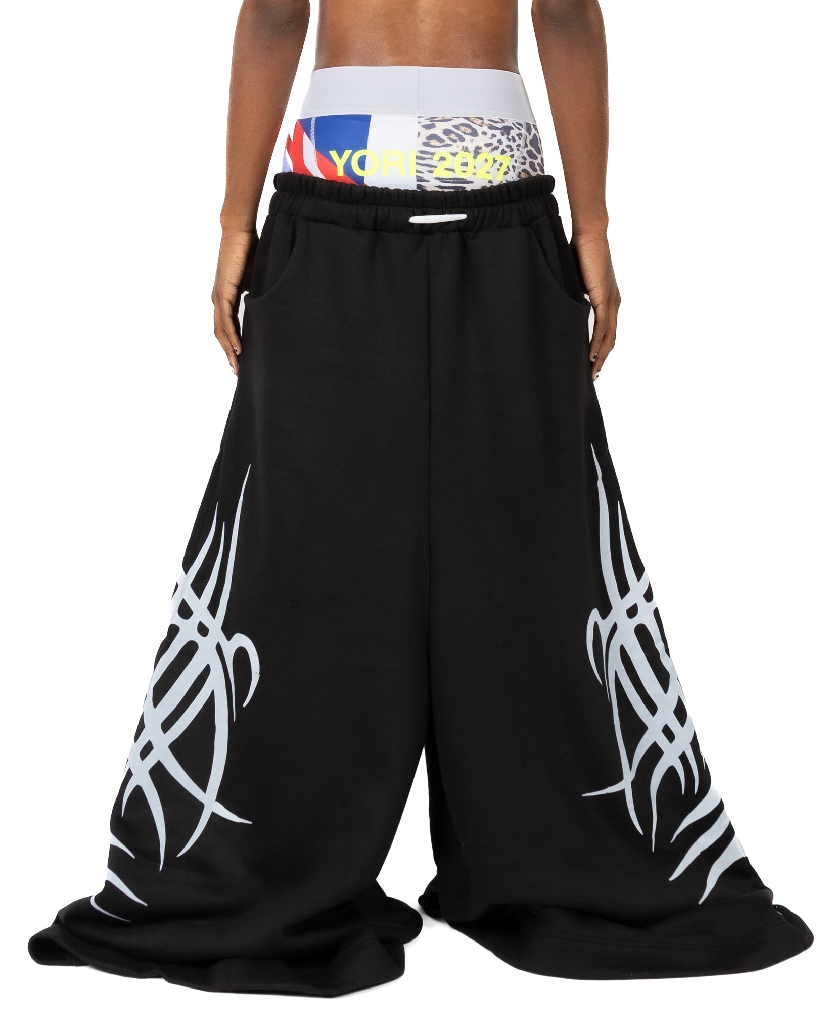 Wide Leg Sweatpants (Jess Edition, Black) (hover)
