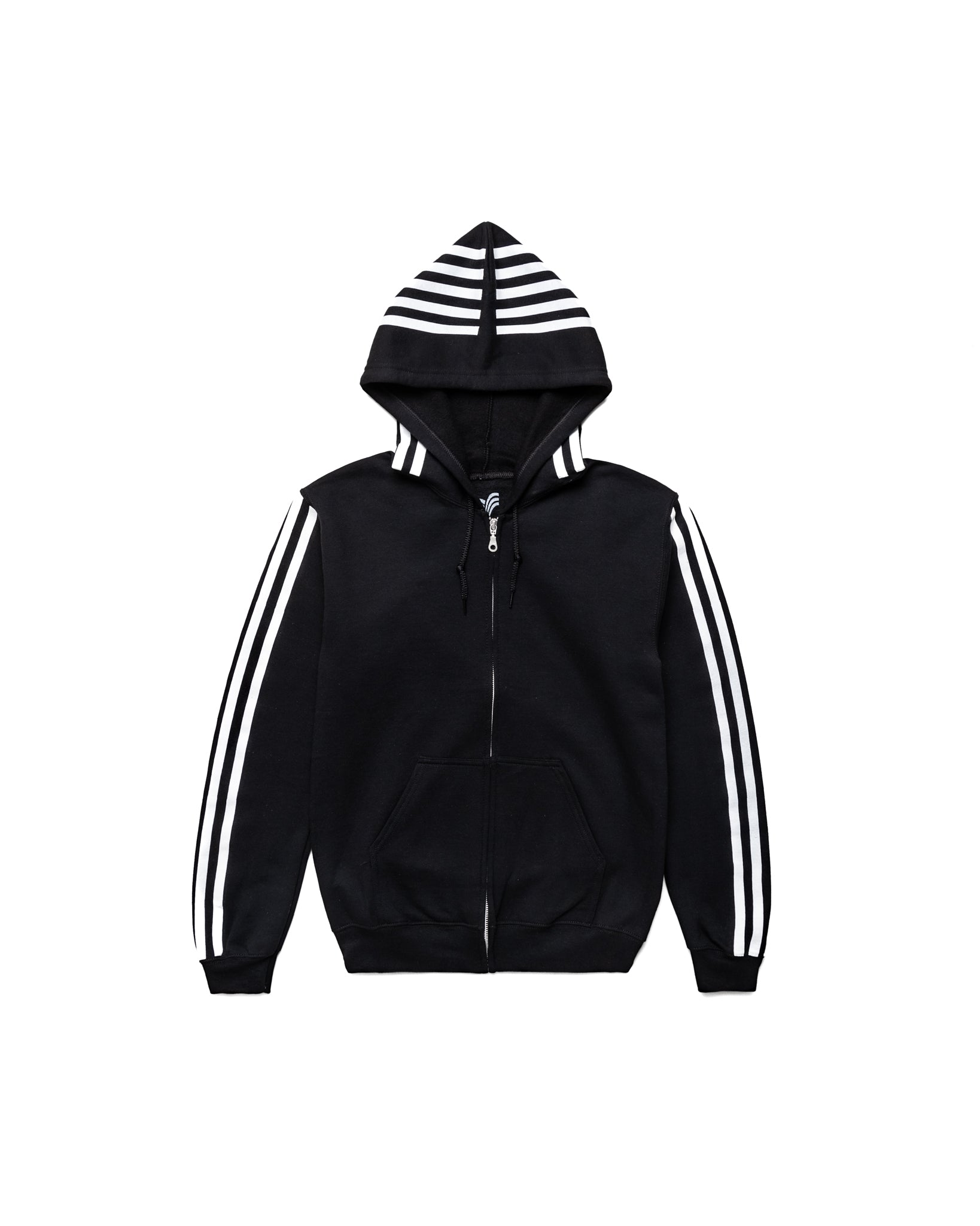 Yori Sport 5stripe Printed Hood Zip-Up