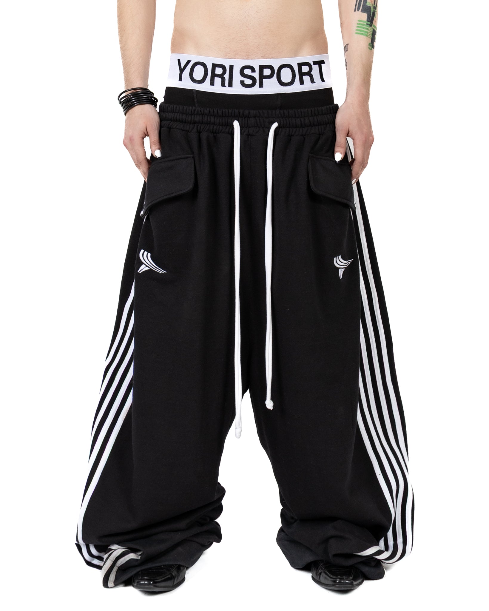 Yori Sport Double Logo 5stripe Sweatpant (hover)