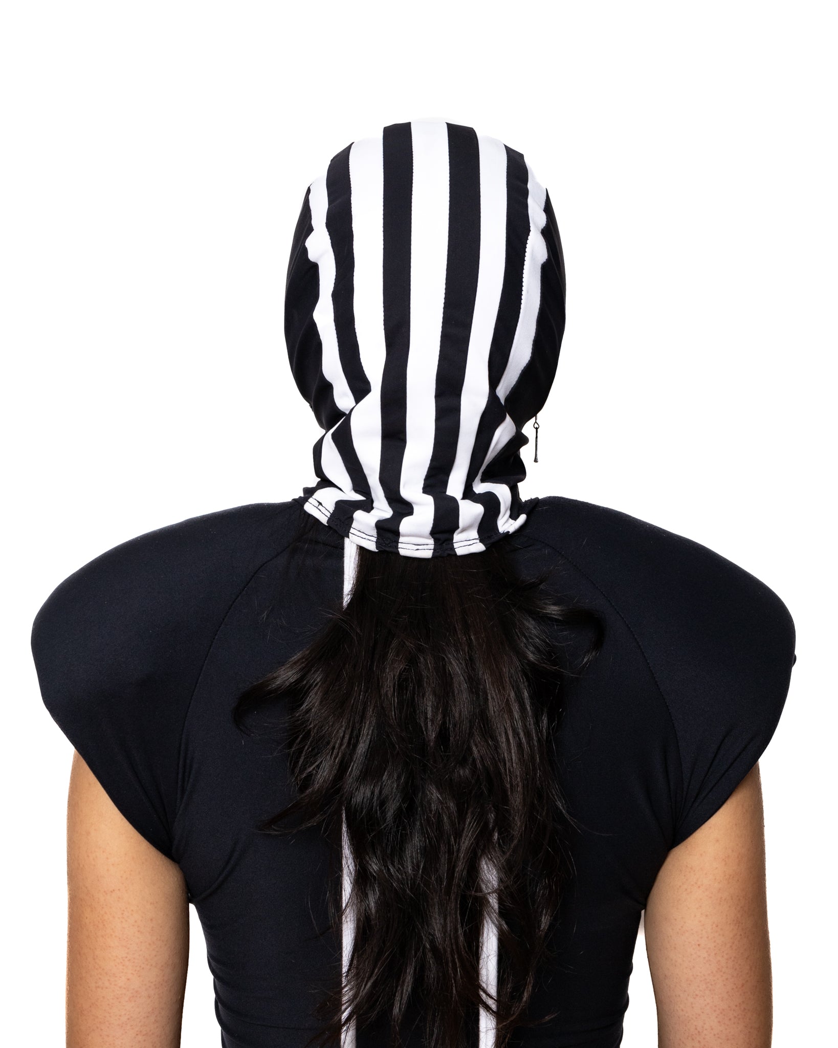 Yori Sport 5Stripe Zip-Off Mask (Black/White)