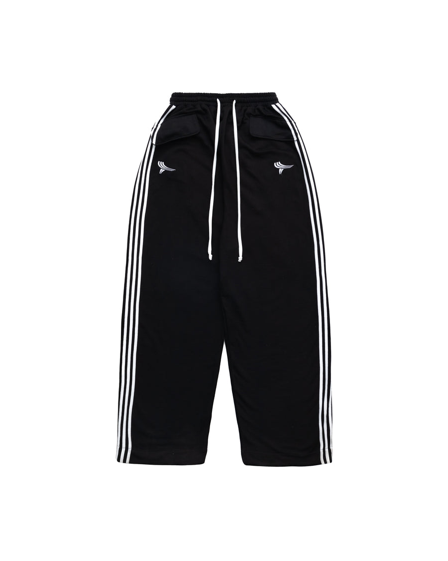 YORI SPORT 5STRIPE COMPRESSION SHORTS 2PACK (Black)