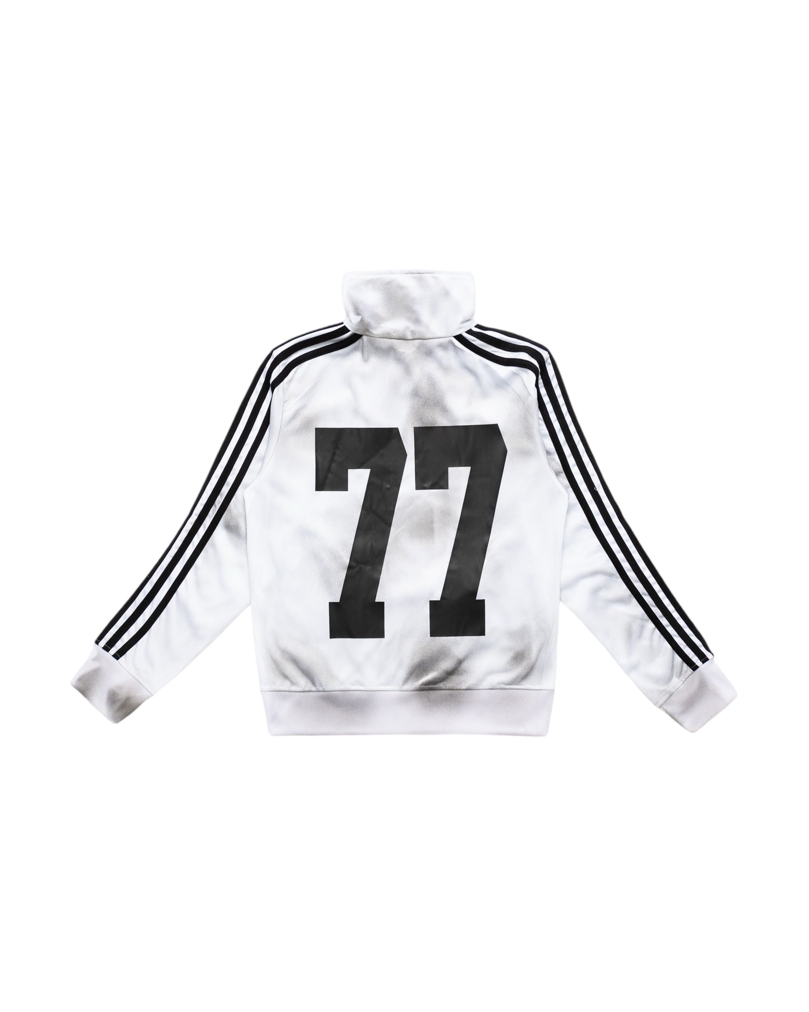 Dirty Wash Logo 5-Stripe Track Jacket