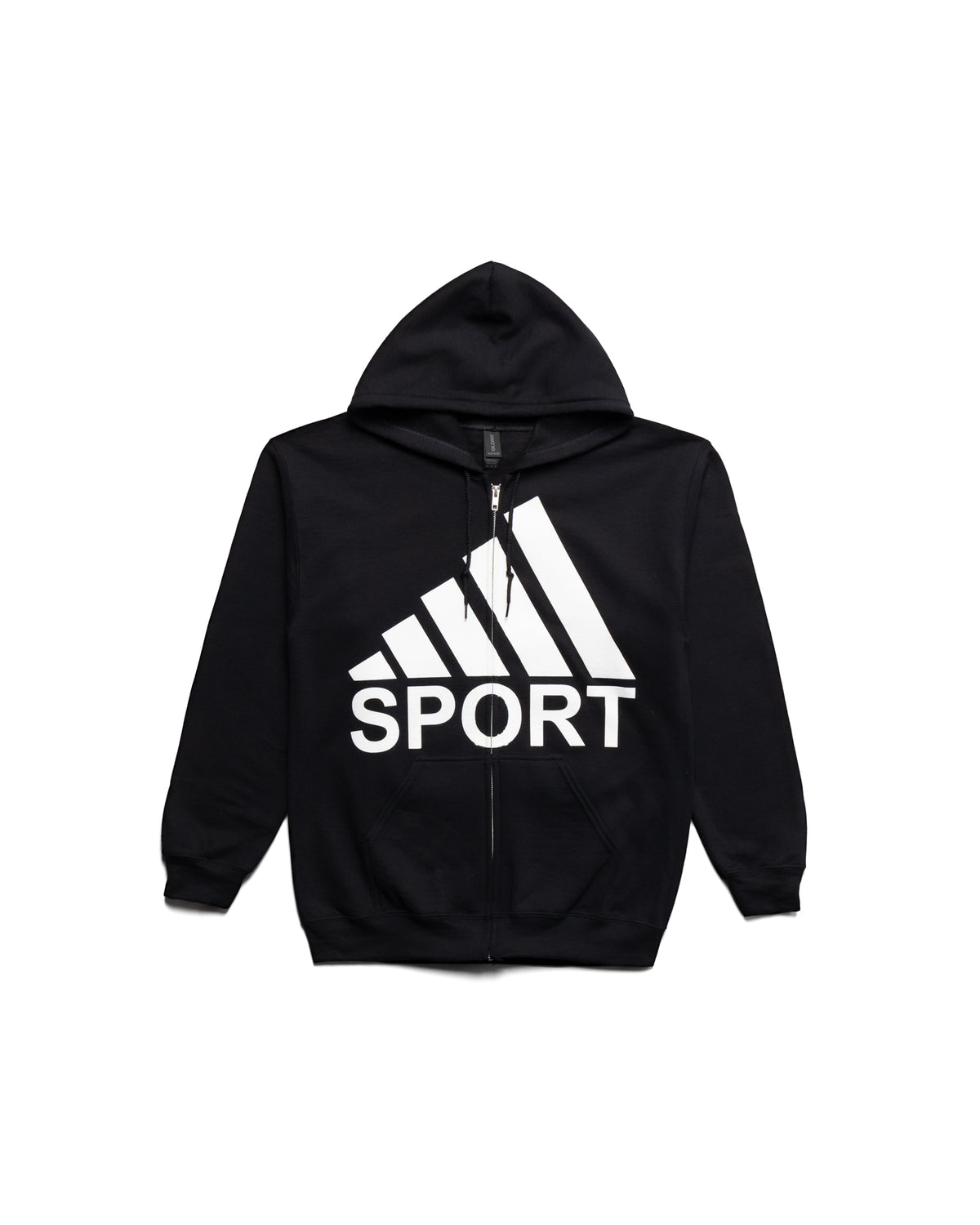 yori sport I♥️yori zip-up hoodie Yori Sport Text Zip-up (Black/White) | YORI