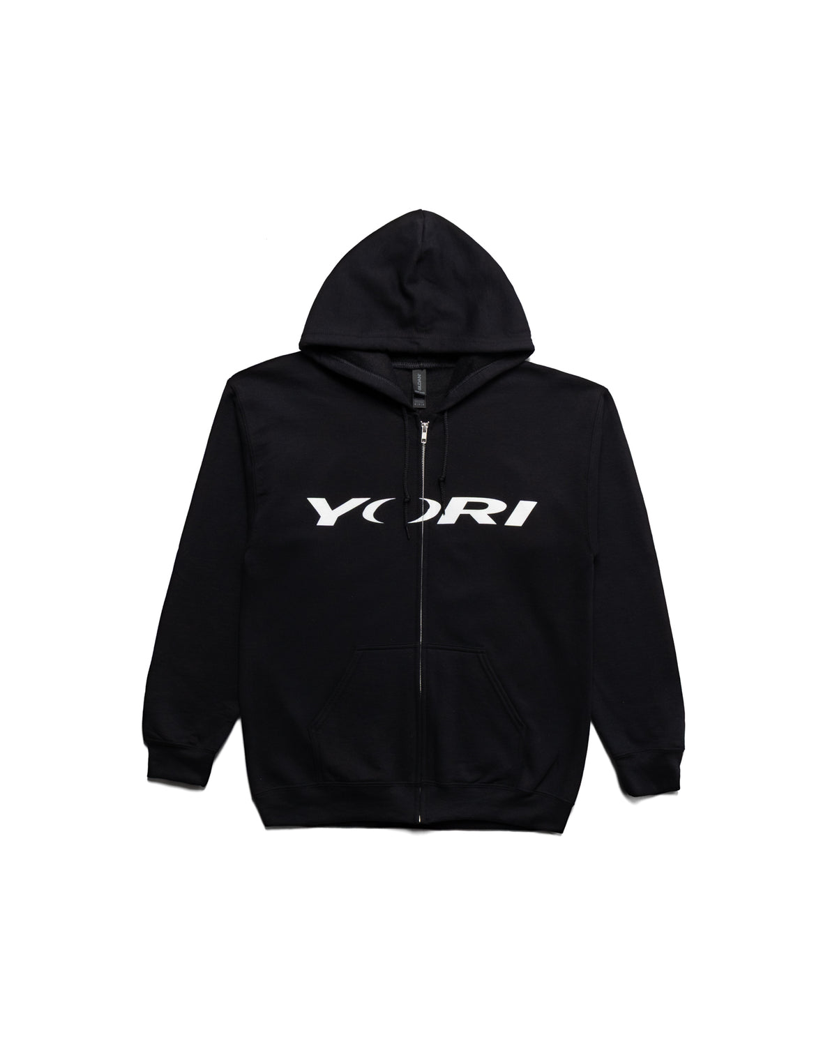 Yori Sport Alt Text Zip-Up (Black/White) | YORI