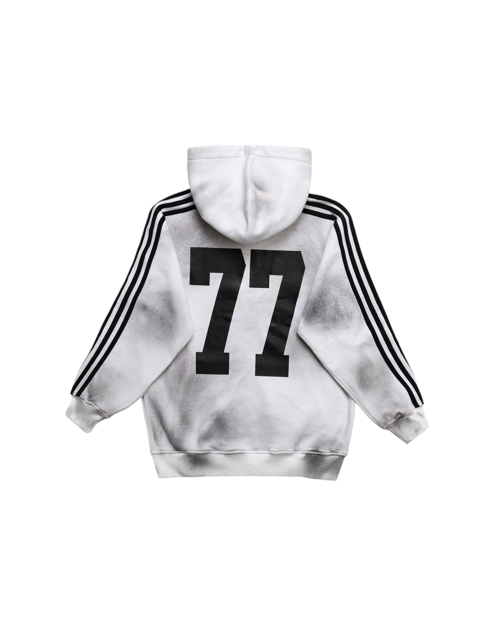 Dirty Wash 5-Stripe Logo Zip-Up