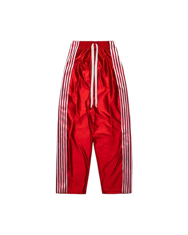 Yori Sport 5-Stripe Magnetic Rip-Off Sweats (Red/White)