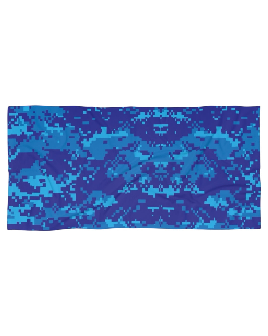 Digital Camo Beach Towel
