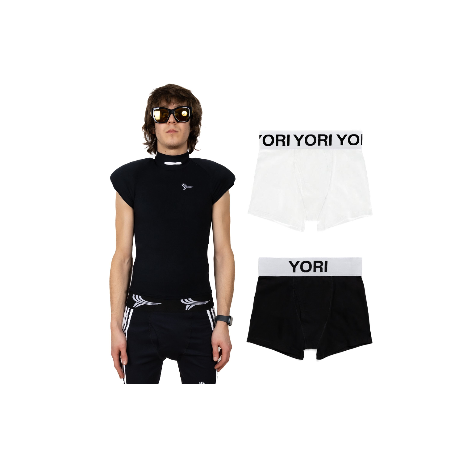 BUNDLE: xs v1 Yori Sport brief, xs v3 Yori Sport brief, small pad top